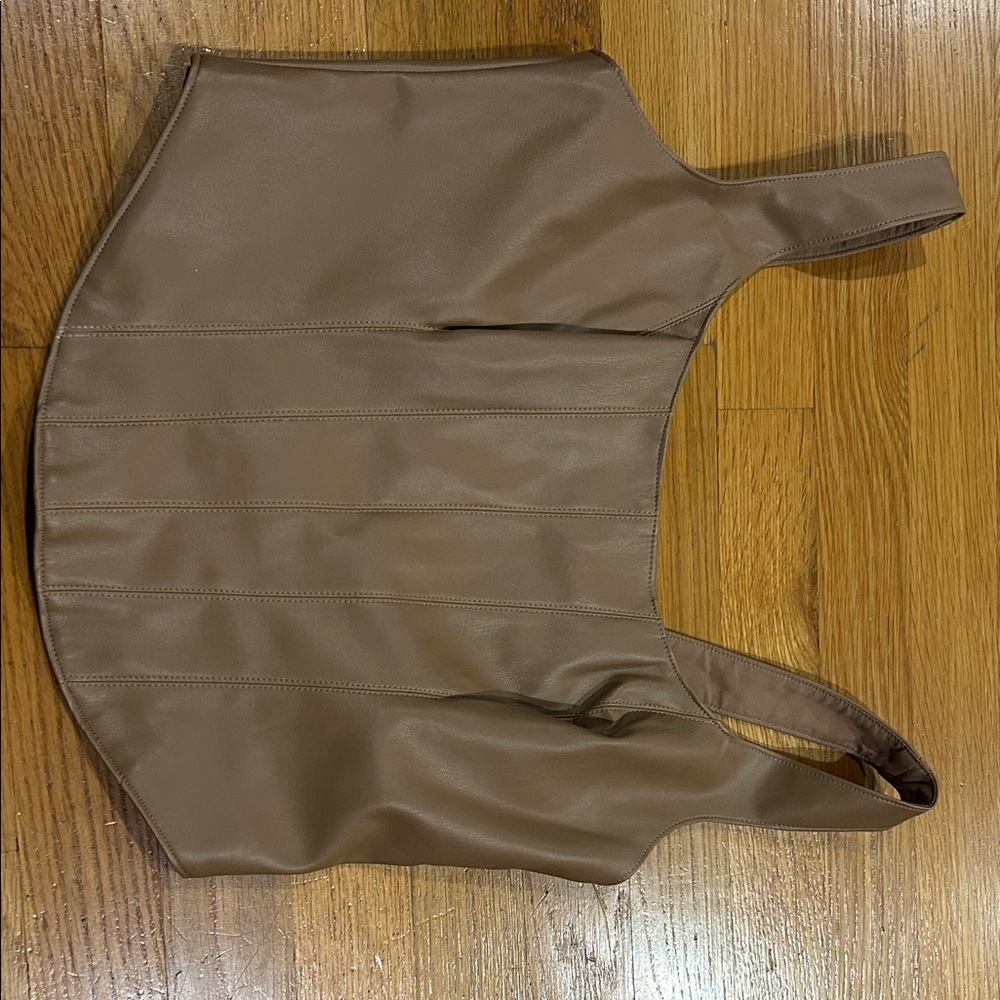 Abercrombie & Fitch Brown Crop Top